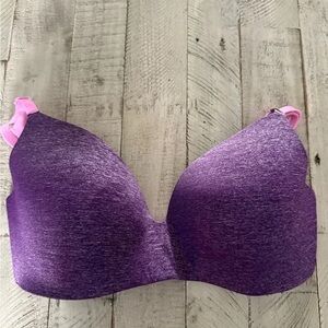 Elegant Purple and Pink Women's Bra